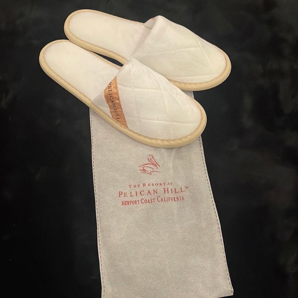 Pelican Hill Resort Spa Slippers Newport Coast